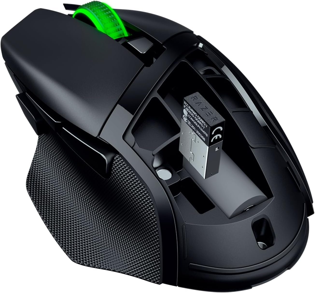 RAZER SANS FIL BASILISK V3 HYPERSPEED-NOIR – Image 3