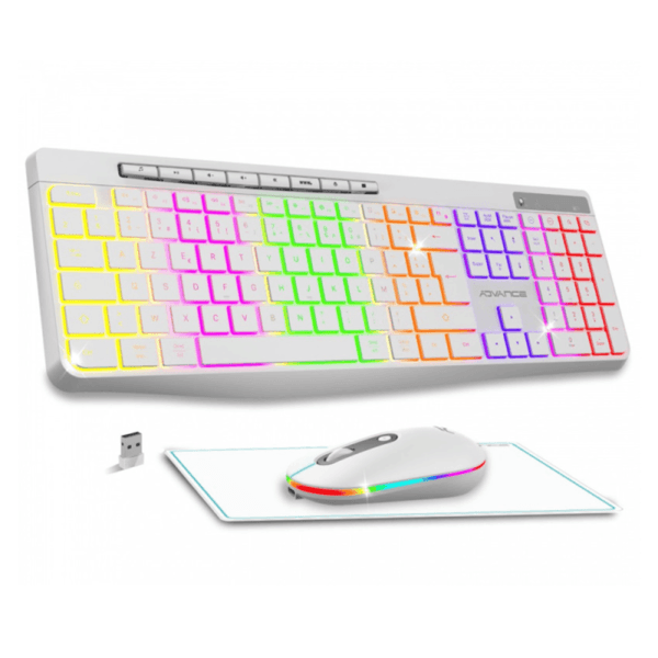 ADVANCE SANS FIL RGB  - WHITE – Image 3
