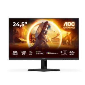 AOC 25G4SRE | 24.5″ | 0.3 Ms | 310Hz | Fast IPS