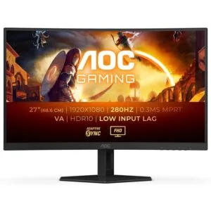 AOC C27G4ZXE Curved 27" 0.3 Ms 280Hz