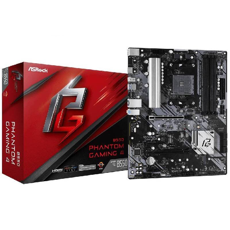 Carte Mère ASROCK Pro B550 Phantom Gaming 4