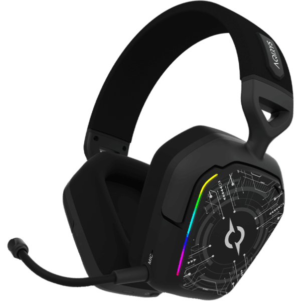 CASQUE MICRO GAMER Sans Fil ALNAIR AQIRYS / Noir