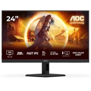 ECRAN AOC 24G4HRE | 23.8" | 0.3 Ms | 200Hz | Fast IPS