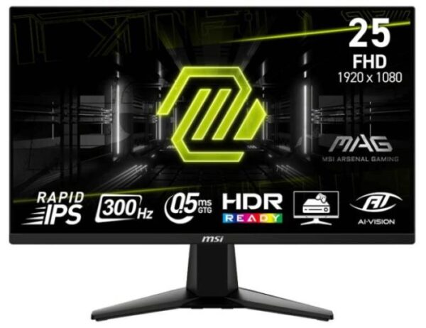 MSI MAG 255XF | FHD IPS | 300Hz | 0.5ms