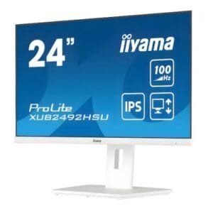 IIYAMA PROLITE 24" - 100Hz - Pivotant - White