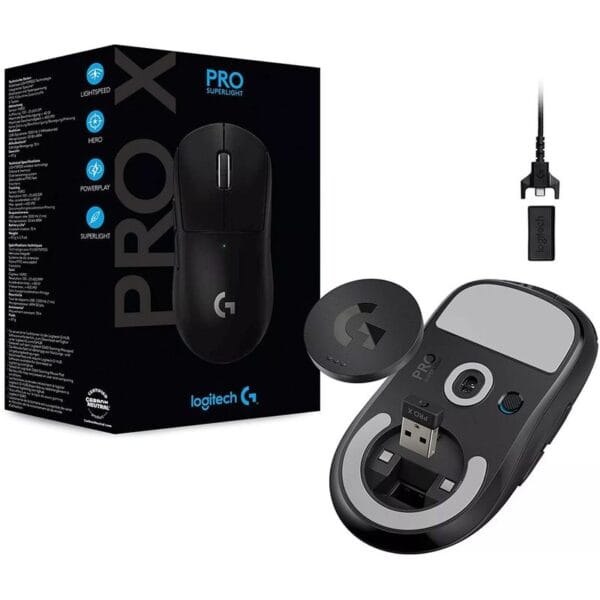 Logitech G Wireless Gaming Pro X Superlight 2 - BLACK – Image 3