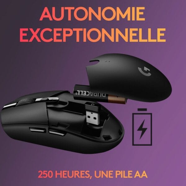 Logitech G305 Wireless - Black – Image 4