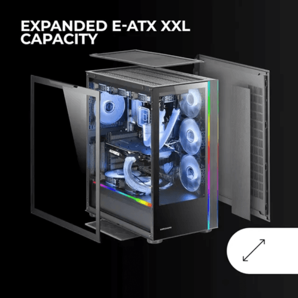 MARS GAMING MC-ULTRA XXL  - BLACK – Image 2
