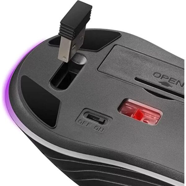 MARS GAMING MMW2 WIRELESS - BLACK – Image 3