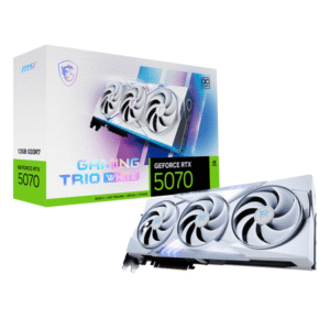 MSI GeForce RTX 5070 12G GAMING TRIO OC  - WHITE