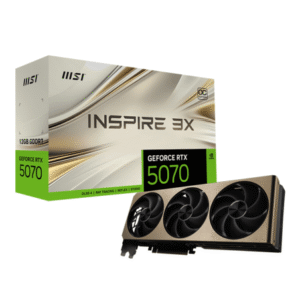 MSI GeForce RTX 5070 12G INSPIRE 3X OC