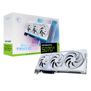 MSI GeForce RTX 5070 Ti 16G GAMING TRIO OC - WHITE
