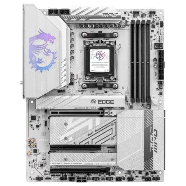 MSI MPG B850 EDGE TI WIFI WHITE – Image 4