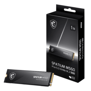MSI SPATIUM M560 1To SSD PCIe 5.0 NVMe M.2