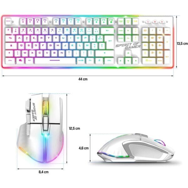SPIRIT OF GAMER ULT600 WIRELESS  - WHITE – Image 2