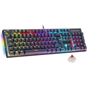 SPIRIT OF GAMER XPERT-K250 RGB Switch Rouge