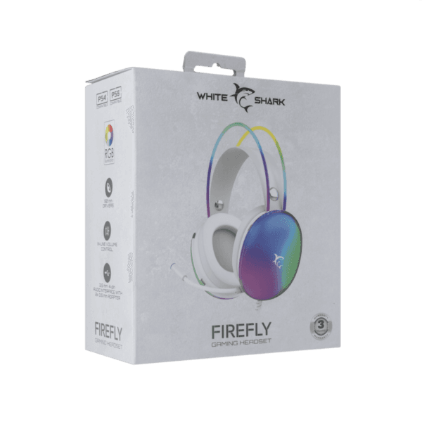 WHITE SHARK Casque GH-2342 FIREFLY WHITE – Image 2