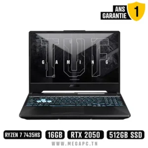 ASUS TUF GAMING A15 FA506NFR | AMD RYZEN 7 7435HS | RTX 2050 | 16 GB |512 GB SSD